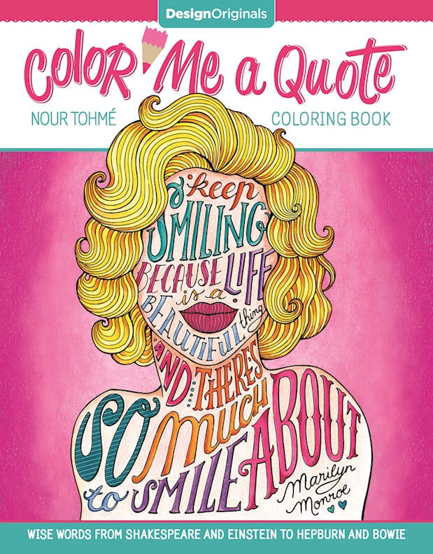 Color Me a Quote Coloring Book - Fox Chapel Publishing Co.