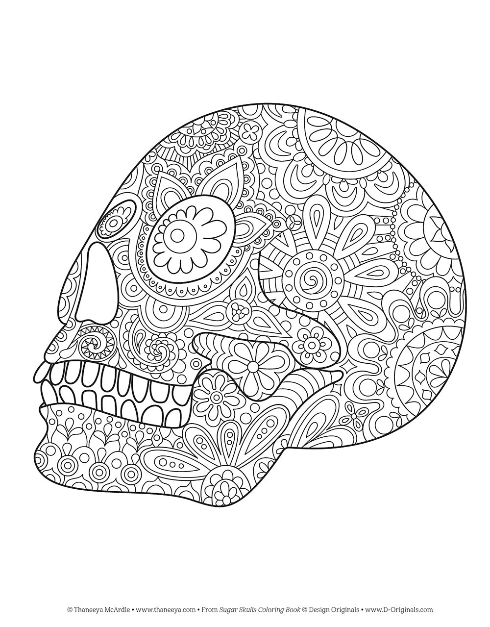 Sugar Skulls Coloring Book - Fox Chapel Publishing Co.