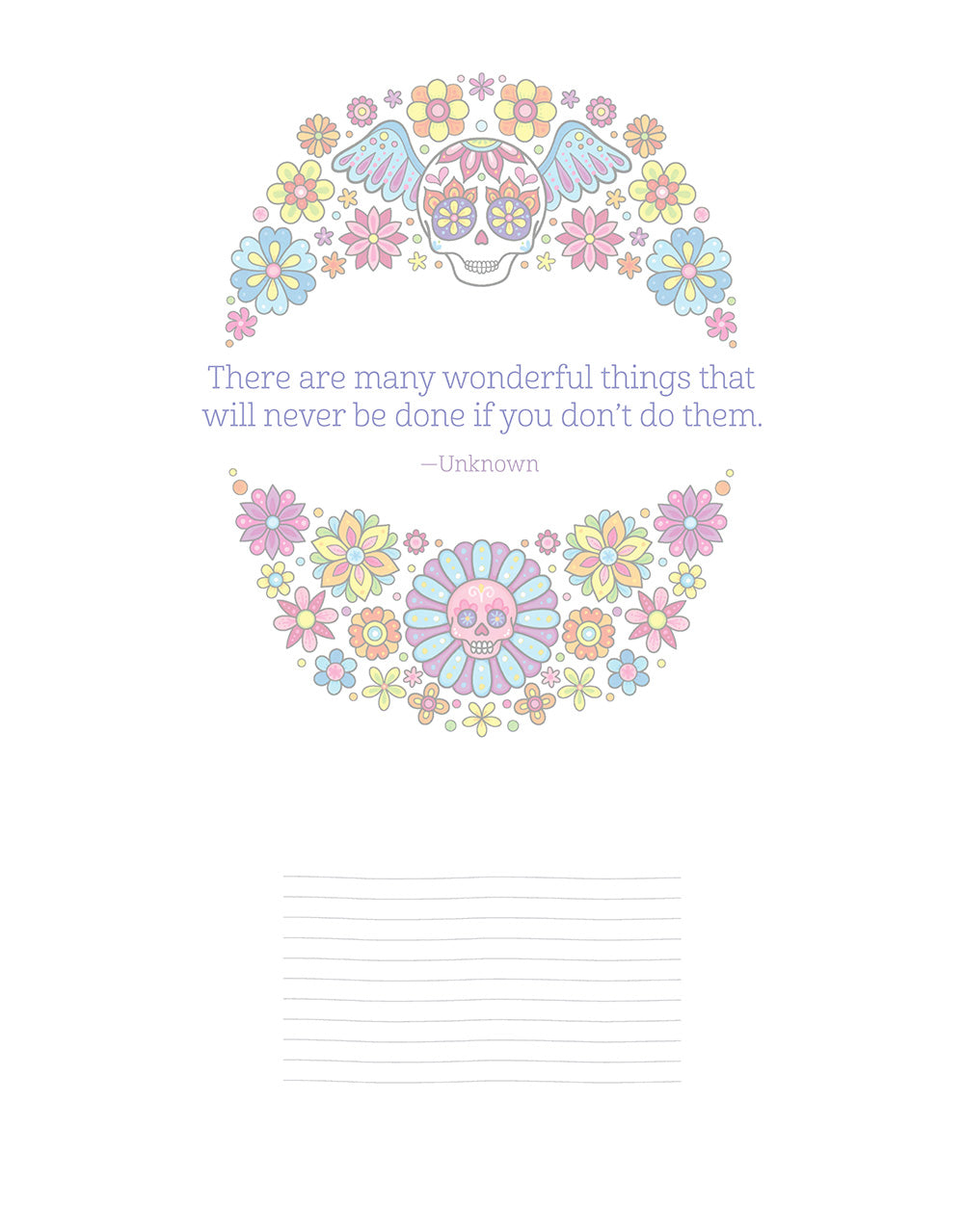 Sugar Skulls Coloring Book - Fox Chapel Publishing Co.