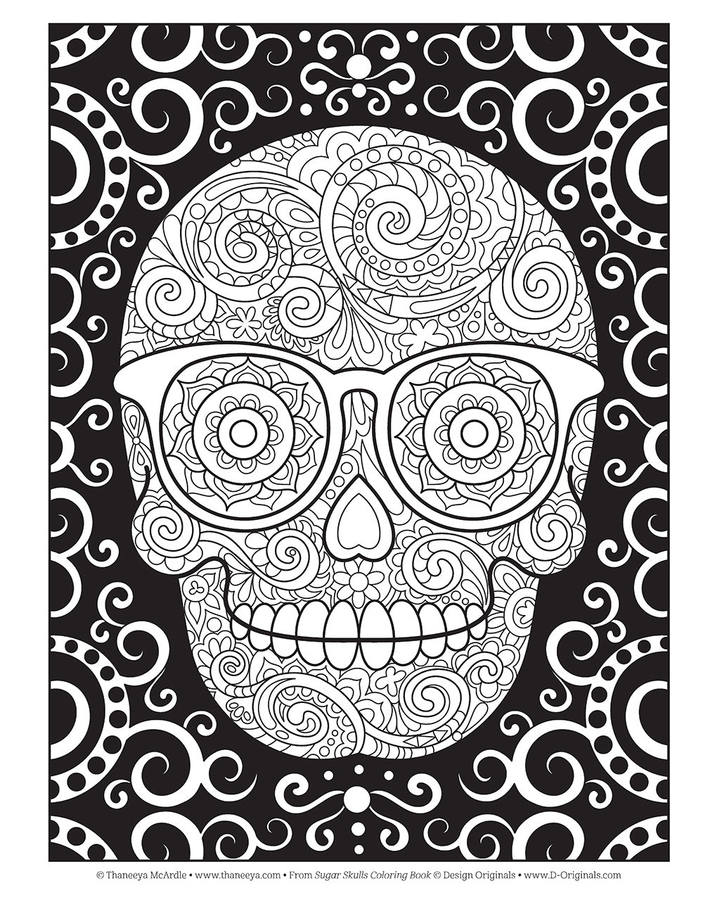 Sugar Skulls Coloring Book - Fox Chapel Publishing Co.
