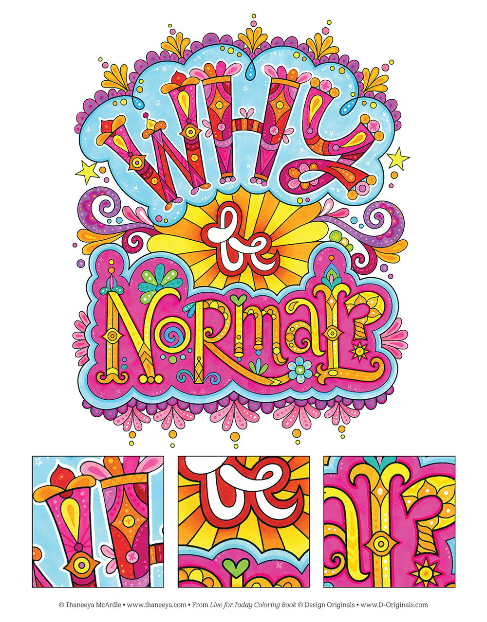 Live for Today Coloring Book - Fox Chapel Publishing Co.
