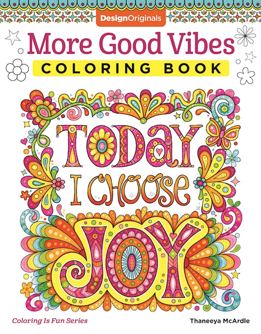 More Good Vibes Coloring Book - Fox Chapel Publishing Co.