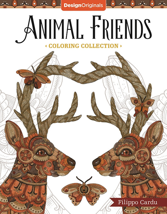 Animal Friends (Filippo Cardu Coloring Collection) - Fox Chapel Publishing Co.