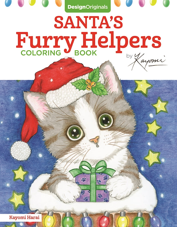 Santa's Furry Helpers Coloring Book - Fox Chapel Publishing Co.