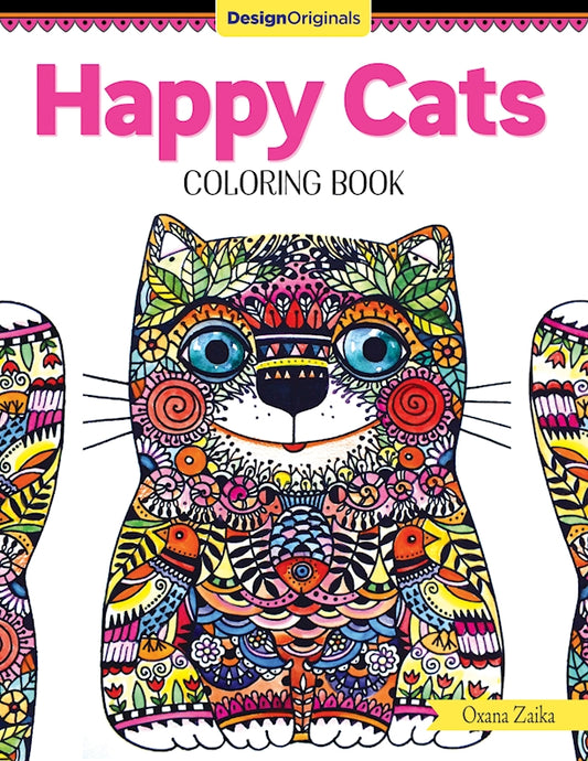 Happy Cats Coloring Book - Fox Chapel Publishing Co.