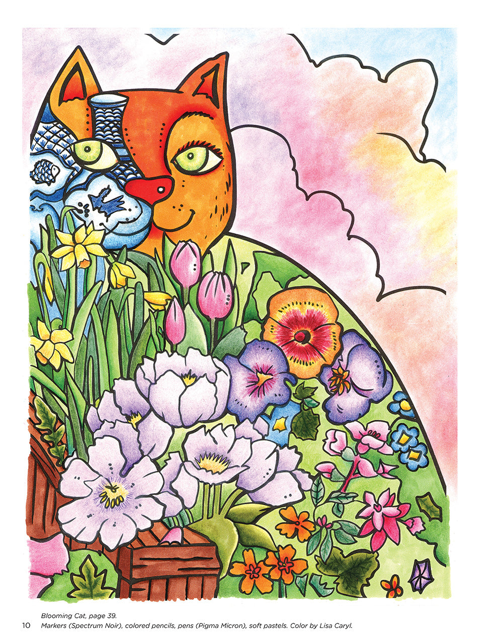 Happy Cats Coloring Book - Fox Chapel Publishing Co.