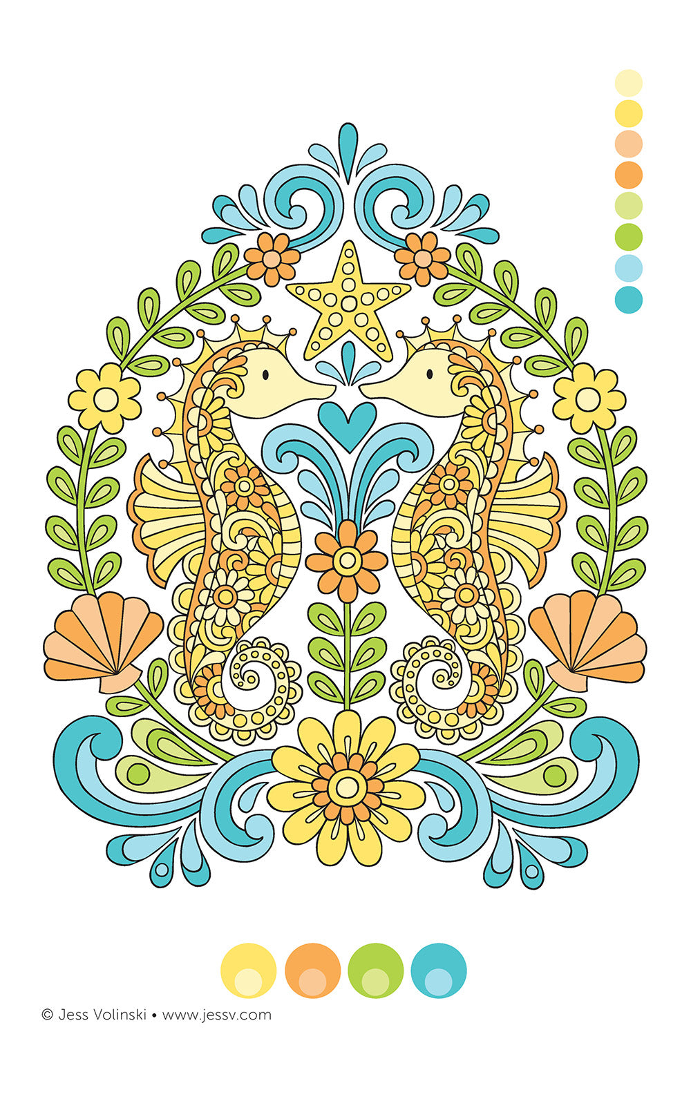 Color Animals Coloring Book - Fox Chapel Publishing Co.