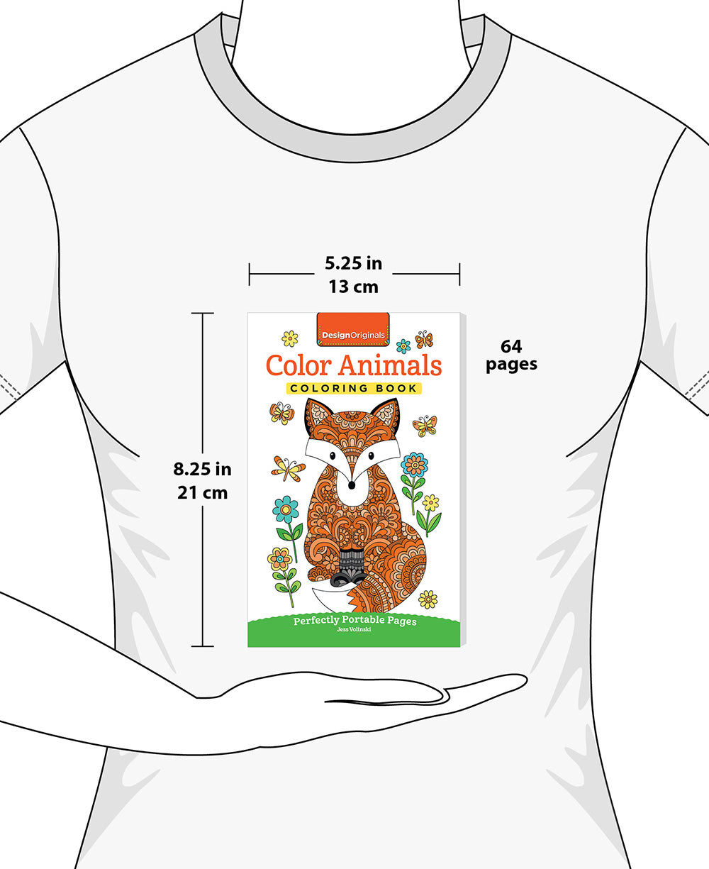 Color Animals Coloring Book - Fox Chapel Publishing Co.
