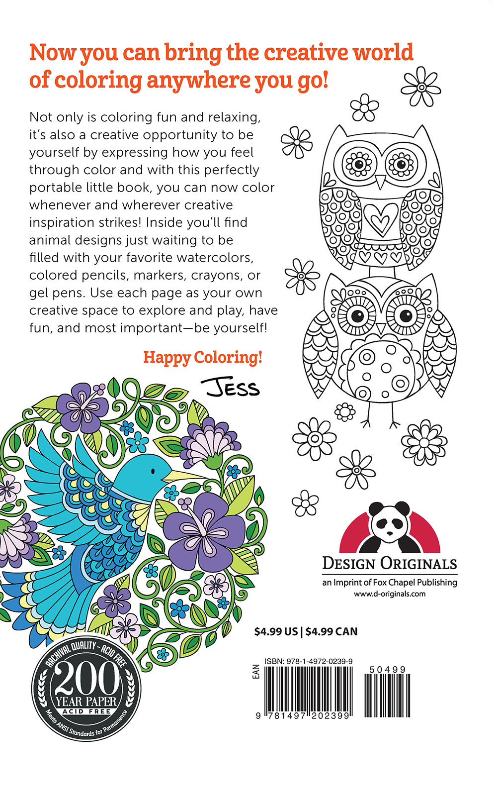 Color Animals Coloring Book - Fox Chapel Publishing Co.