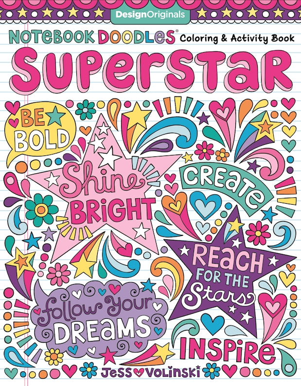 Notebook Doodles Superstar - Fox Chapel Publishing Co.