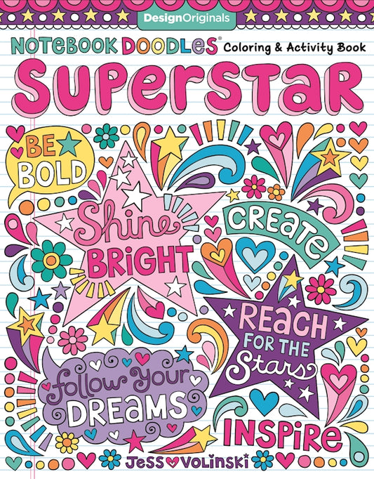 Notebook Doodles Superstar - Fox Chapel Publishing Co.