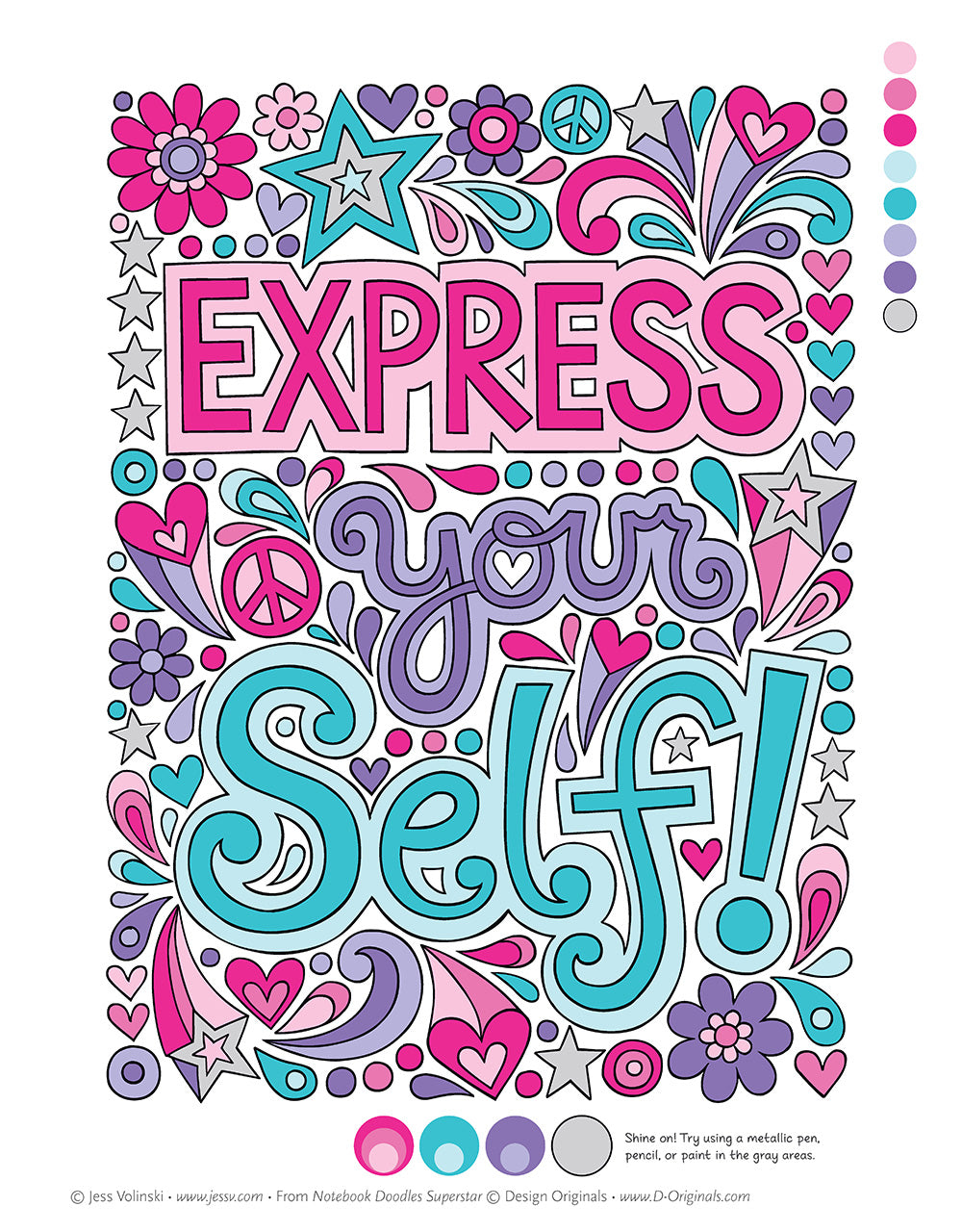 Notebook Doodles Superstar - Fox Chapel Publishing Co.