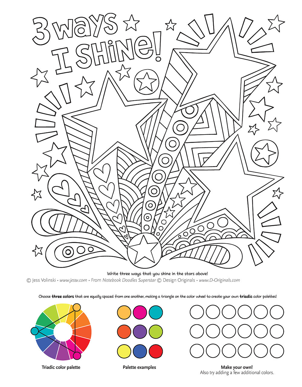 Notebook Doodles Superstar - Fox Chapel Publishing Co.