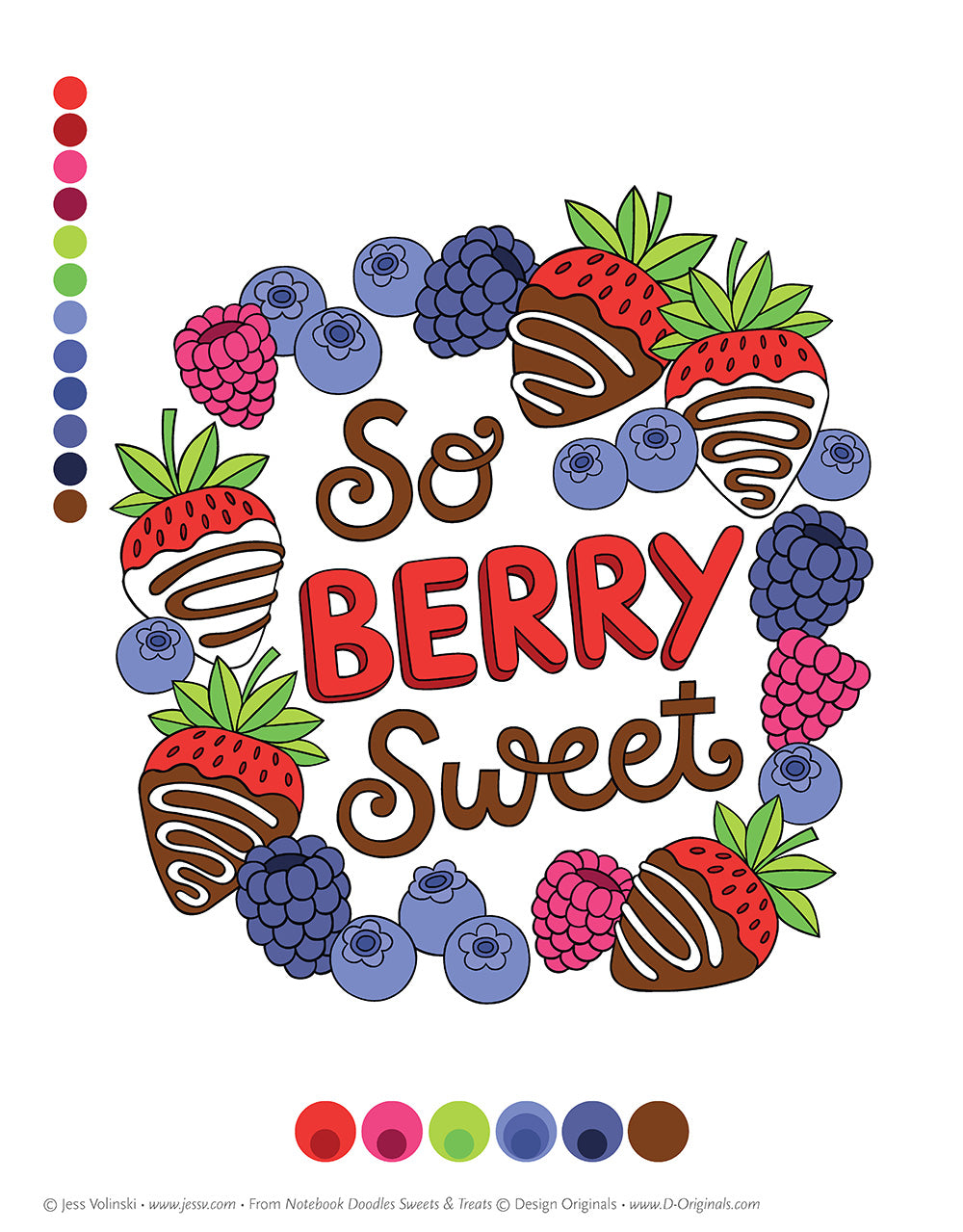 Notebook Doodles Sweets & Treats - Fox Chapel Publishing Co.