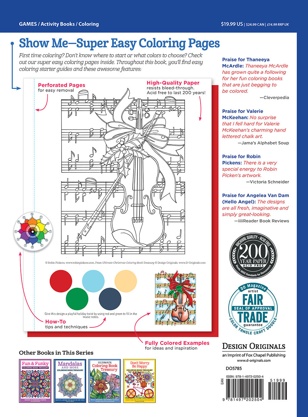 Ultimate Christmas Coloring Book Treasury - Fox Chapel Publishing Co.