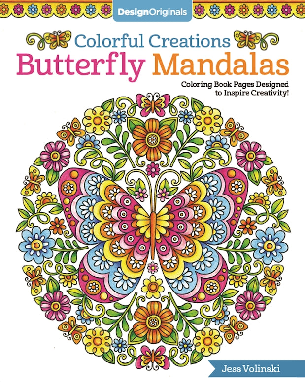 Colorful Creations Butterfly Mandalas - Fox Chapel Publishing Co.