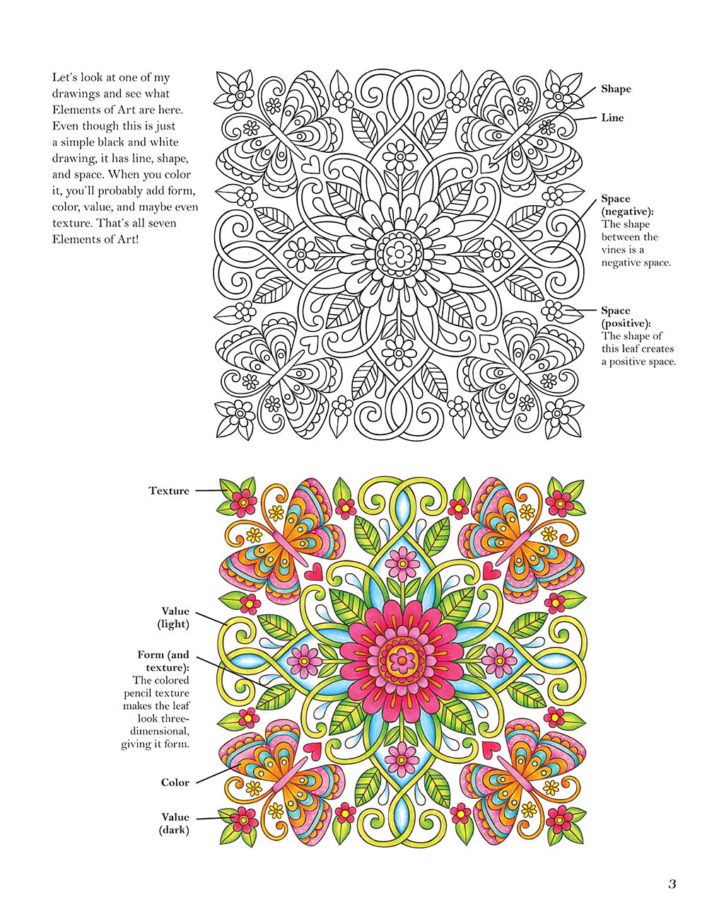Colorful Creations Butterfly Mandalas - Fox Chapel Publishing Co.