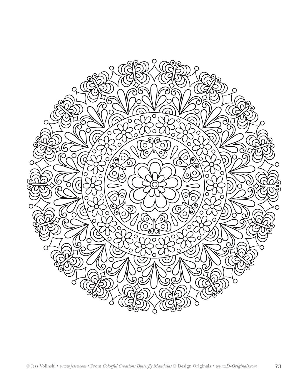 Colorful Creations Butterfly Mandalas - Fox Chapel Publishing Co.