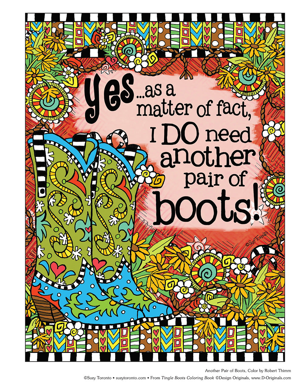 Tingle Boots Coloring Book - Fox Chapel Publishing Co.