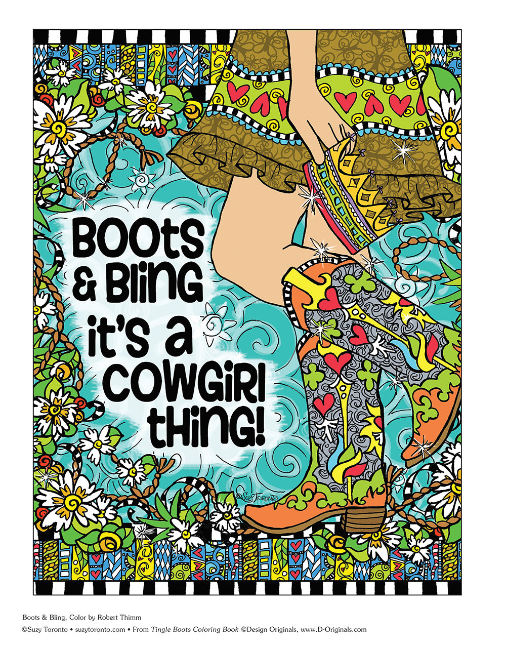 Tingle Boots Coloring Book - Fox Chapel Publishing Co.
