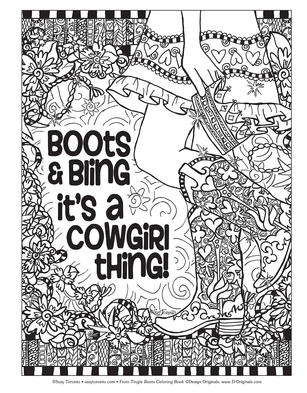 Tingle Boots Coloring Book - Fox Chapel Publishing Co.