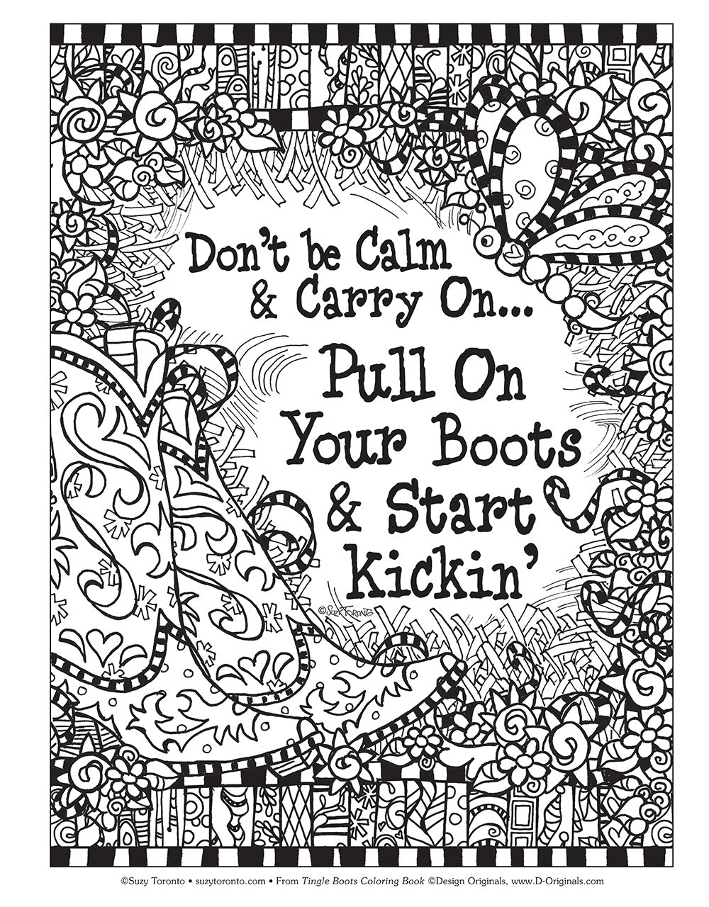 Tingle Boots Coloring Book - Fox Chapel Publishing Co.