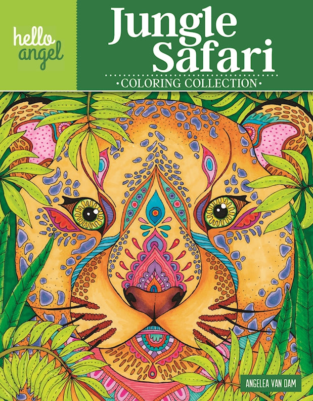 Hello Angel Jungle Safari Coloring Collection - Fox Chapel Publishing Co.