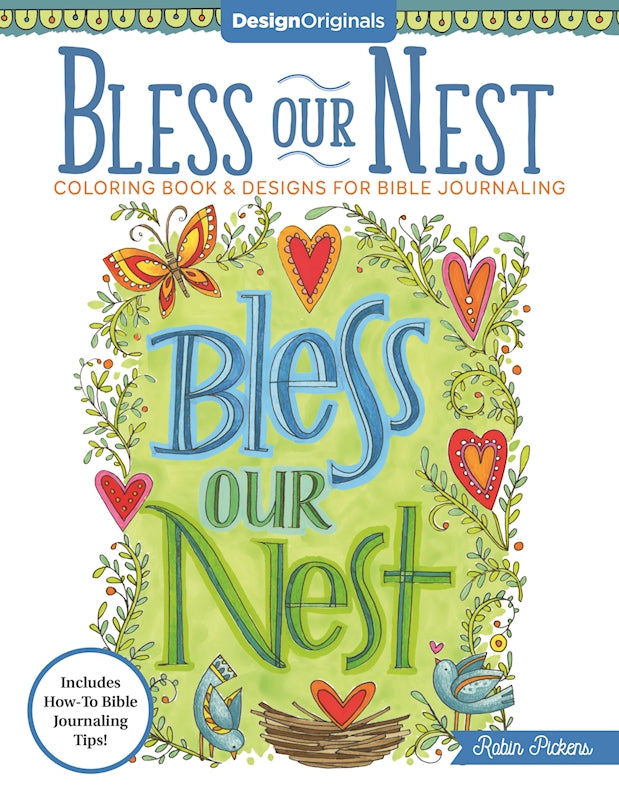 Bless Our Nest Coloring Book - Fox Chapel Publishing Co.