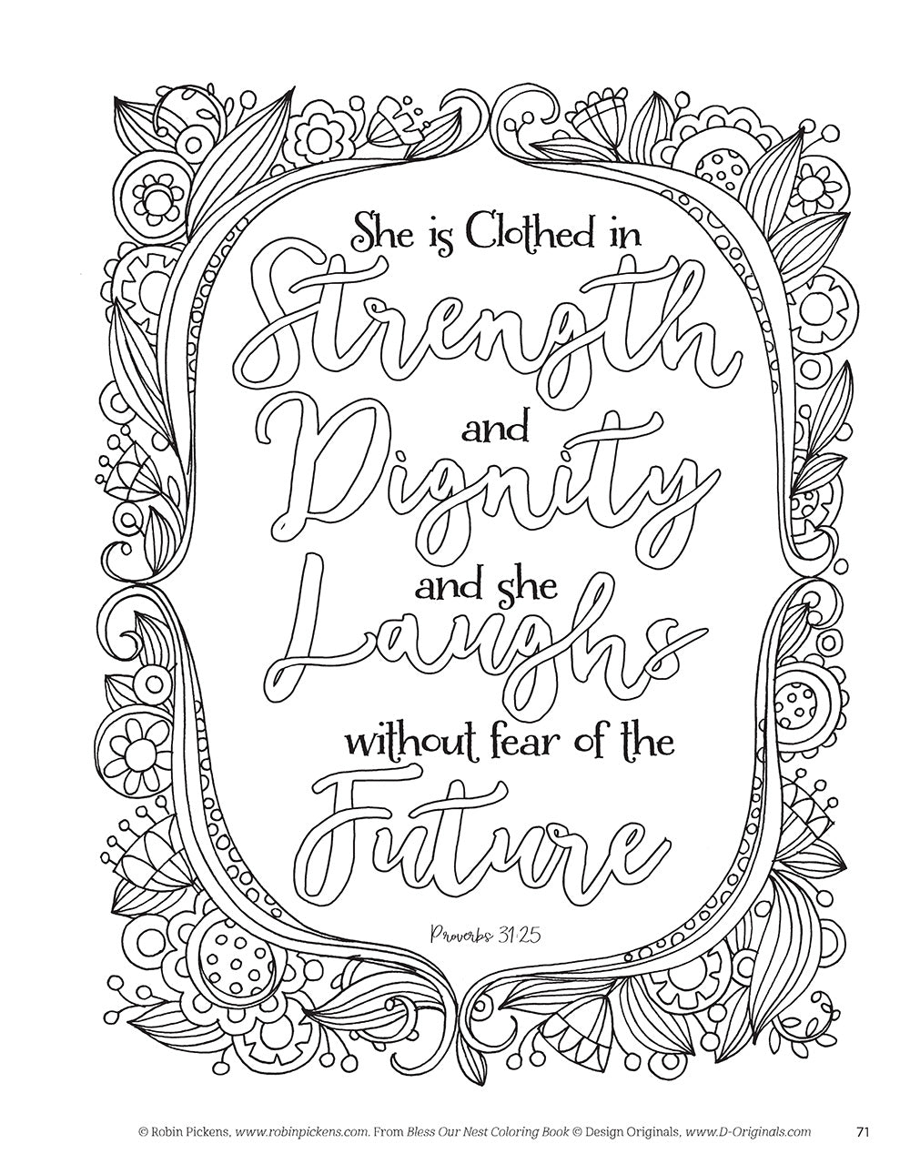 Bless Our Nest Coloring Book - Fox Chapel Publishing Co.