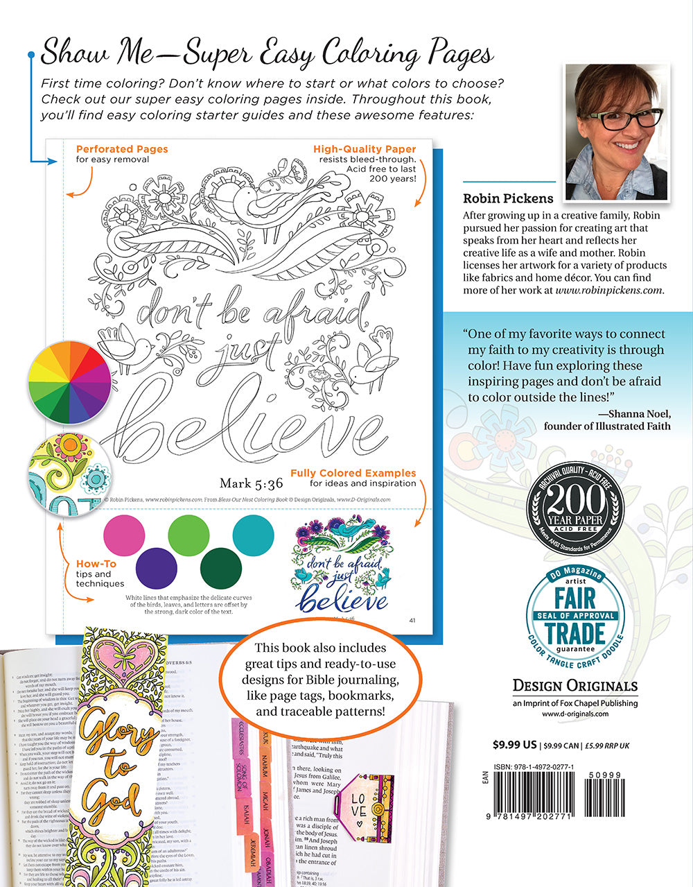 Bless Our Nest Coloring Book - Fox Chapel Publishing Co.