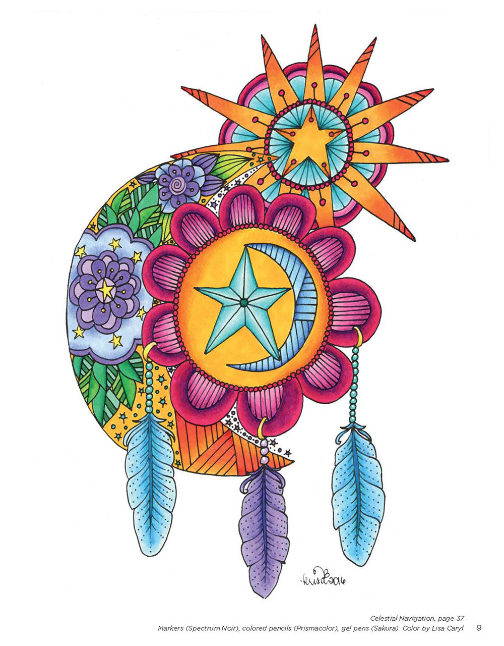 KC Doodle Art Beautiful Dreamer Coloring Book - Fox Chapel Publishing Co.