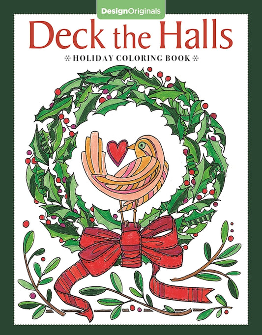 Deck the Halls Holiday Coloring Book - Fox Chapel Publishing Co.