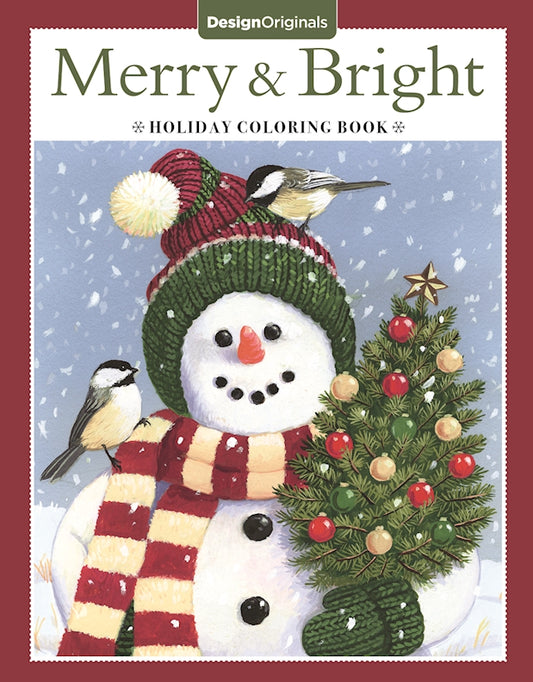 Merry & Bright Holiday Coloring Book - Fox Chapel Publishing Co.