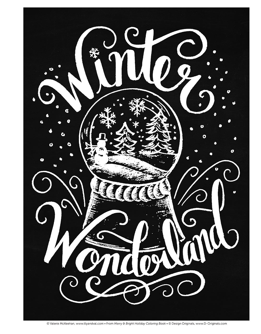 Merry & Bright Holiday Coloring Book - Fox Chapel Publishing Co.