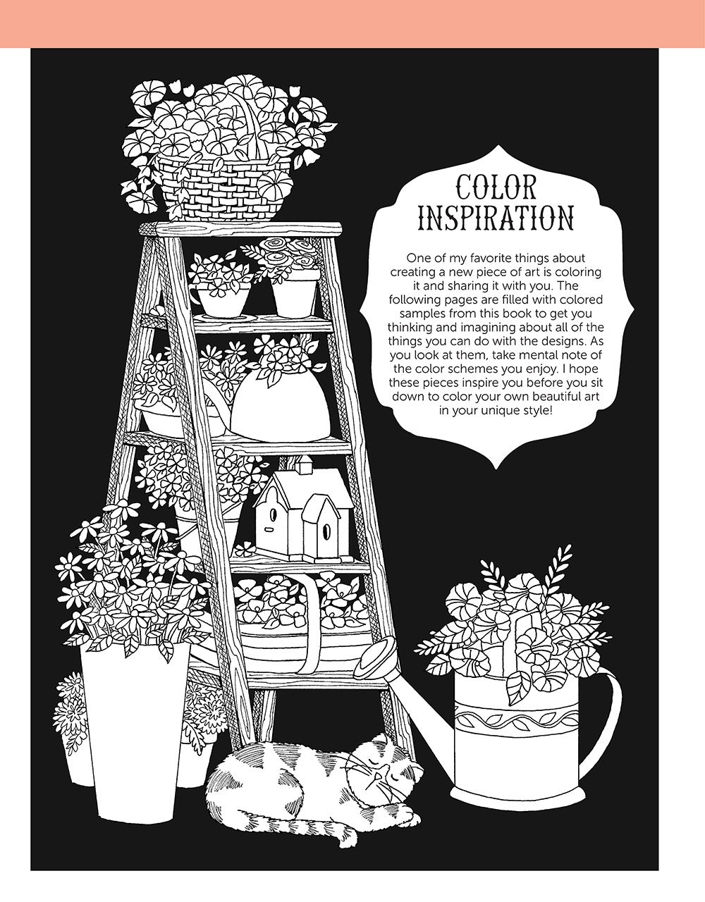 Chalk-Style Blessings Coloring Book - Fox Chapel Publishing Co.