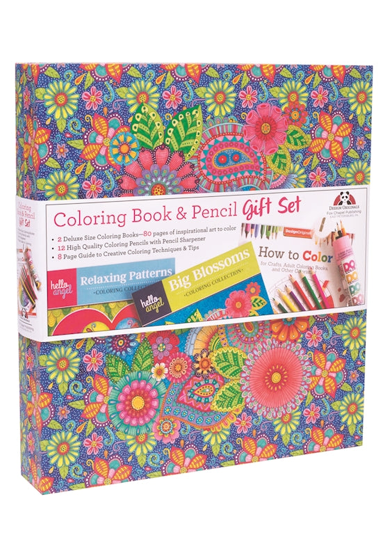 Hello Angel Coloring Book Gift Set - Fox Chapel Publishing Co.