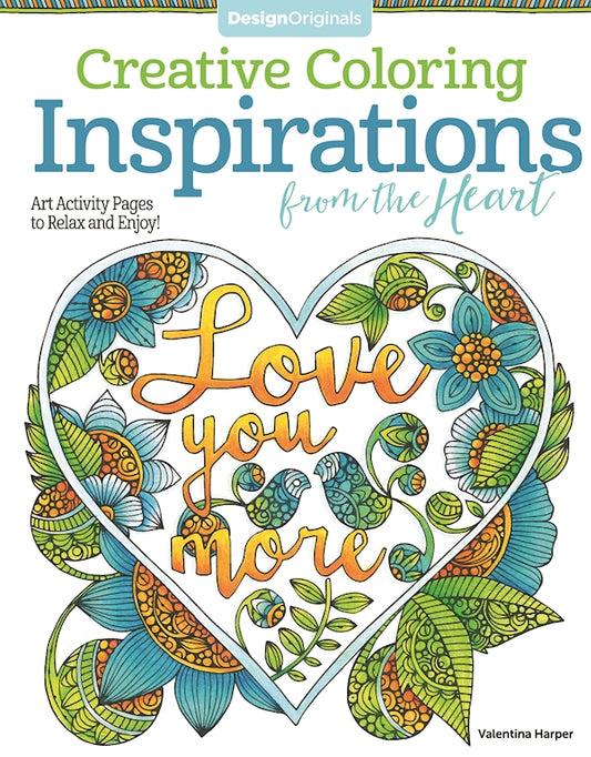 Creative Coloring Inspirations from the Heart - Fox Chapel Publishing Co.
