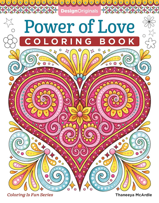 Power of Love Coloring Book - Fox Chapel Publishing Co.