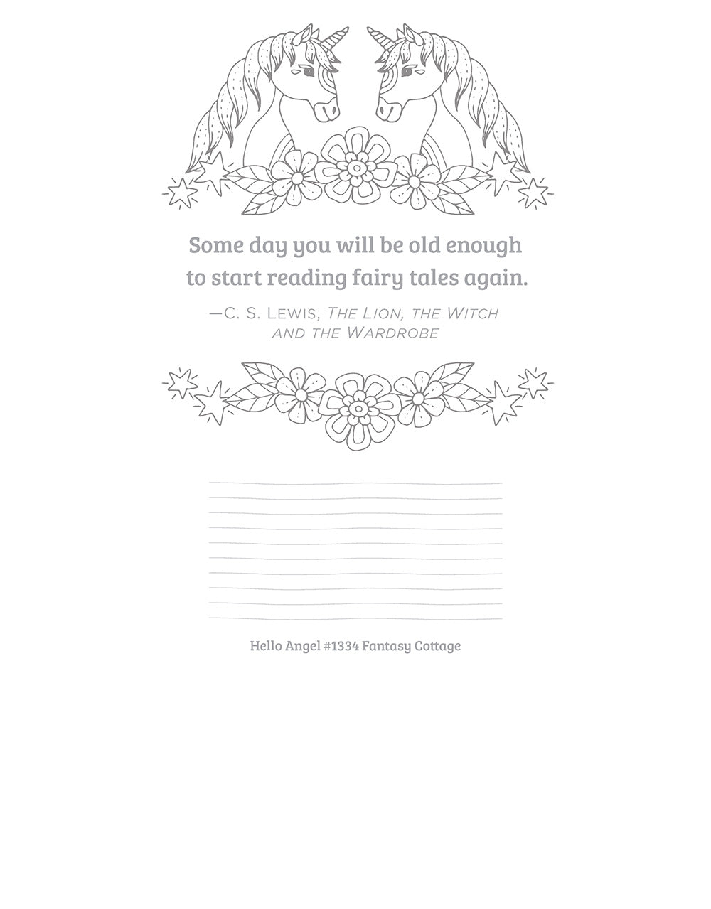 Hello Angel Unicorns, Mermaids & Other Mythical Creatures Coloring Collection - Fox Chapel Publishing Co.