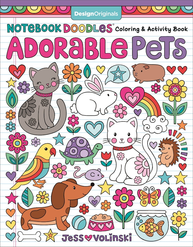 Notebook Doodles Adorable Pets - Fox Chapel Publishing Co.