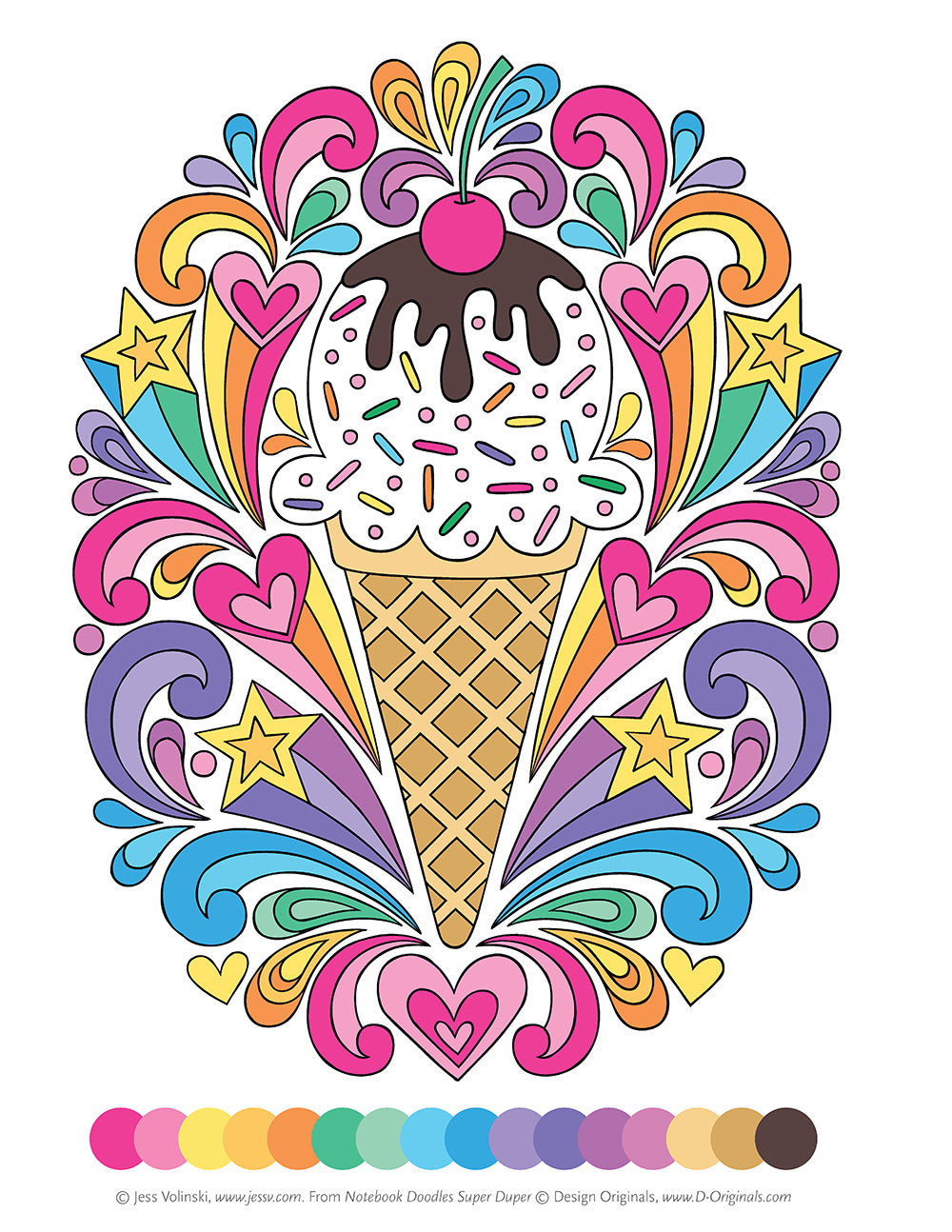 Notebook Doodles Super Duper Coloring & Activity Book - Fox Chapel Publishing Co.