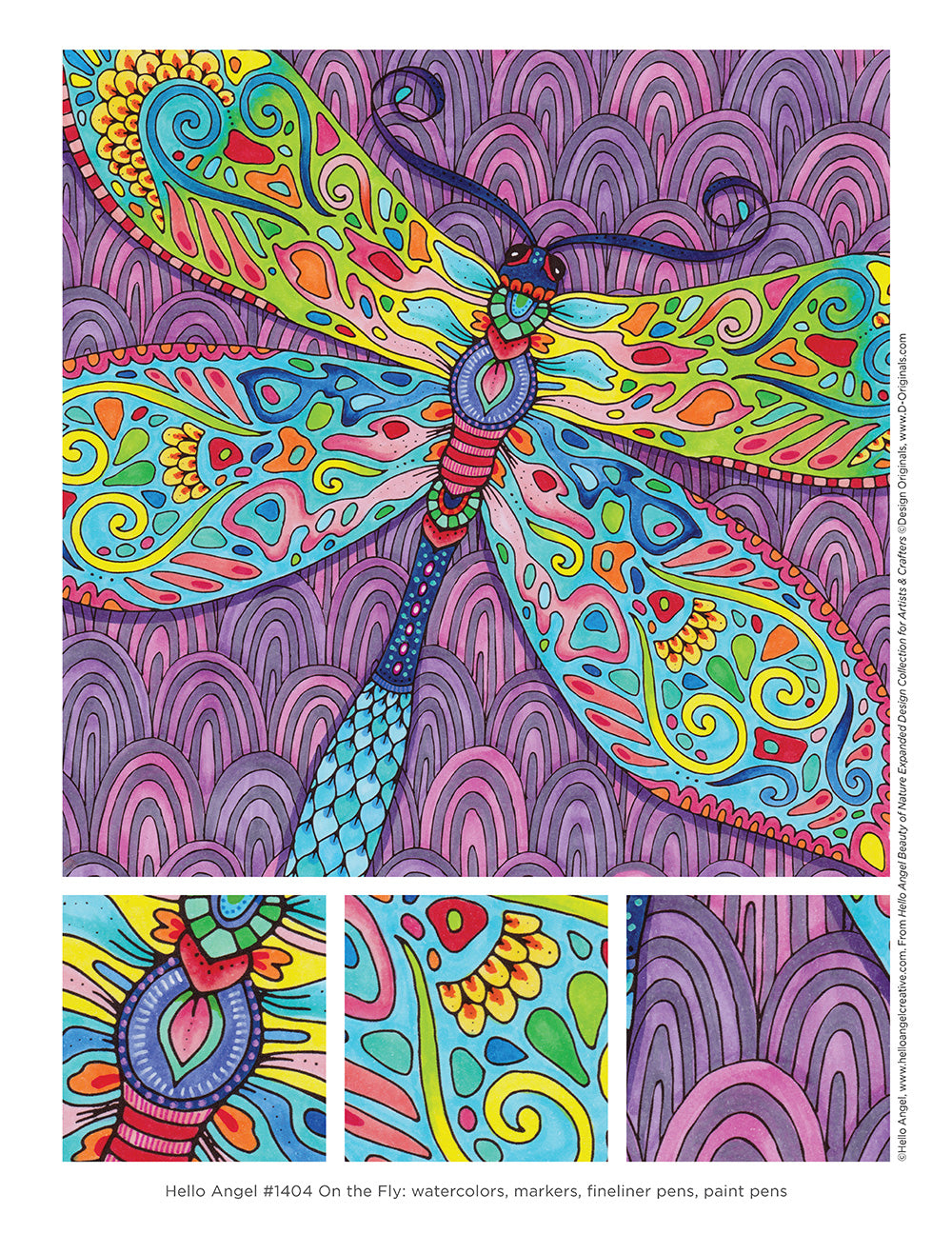Hello Angel Beauty of Nature Expanded Design Collection for Artists & Crafters - Fox Chapel Publishing Co.