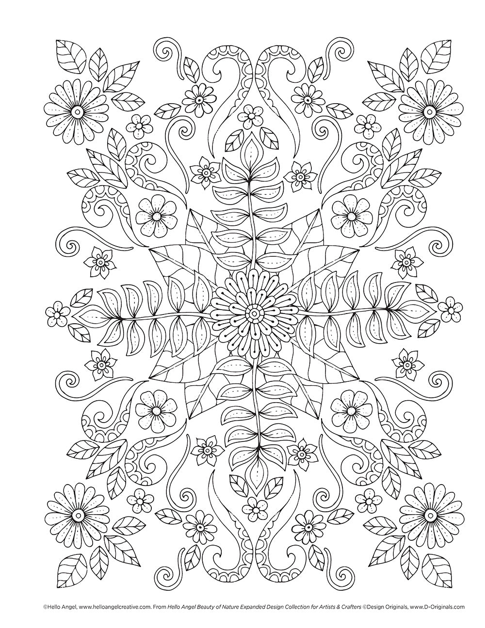 Hello Angel Beauty of Nature Expanded Design Collection for Artists & Crafters - Fox Chapel Publishing Co.