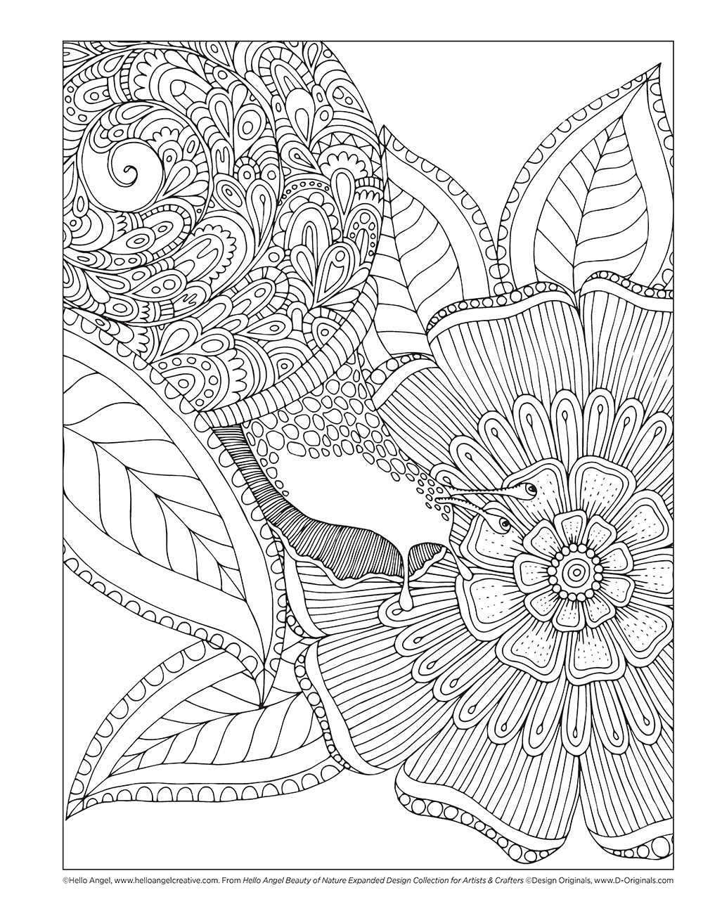 Hello Angel Beauty of Nature Expanded Design Collection for Artists & Crafters - Fox Chapel Publishing Co.
