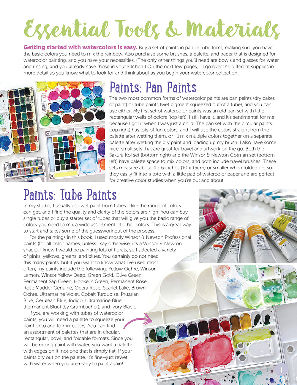 Just Add Watercolor Flowers - Fox Chapel Publishing Co.