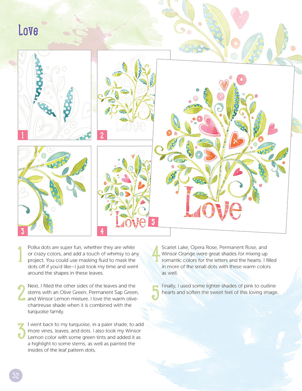 Just Add Watercolor Flowers - Fox Chapel Publishing Co.