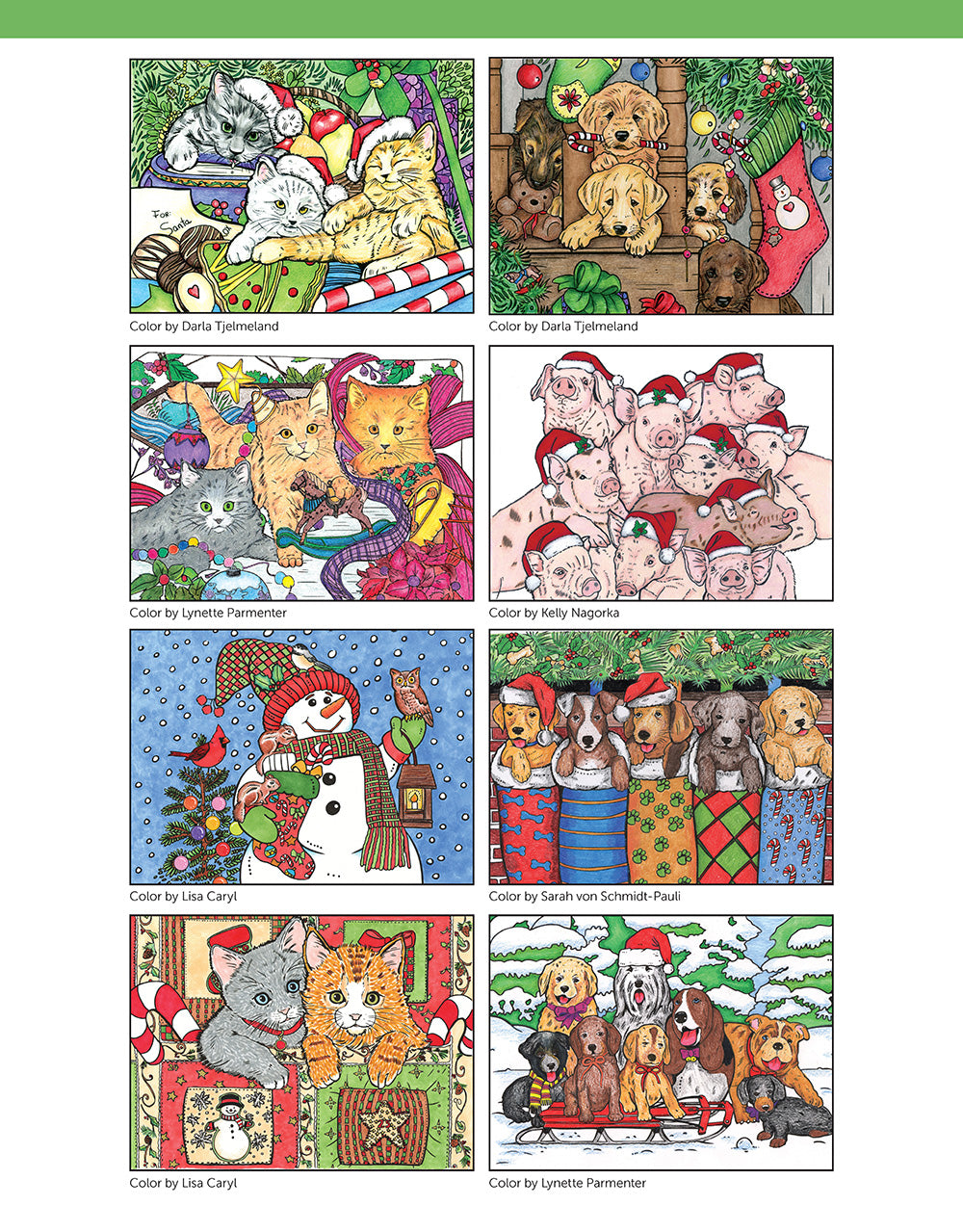 Cute Christmas Holiday Coloring Book - Fox Chapel Publishing Co.