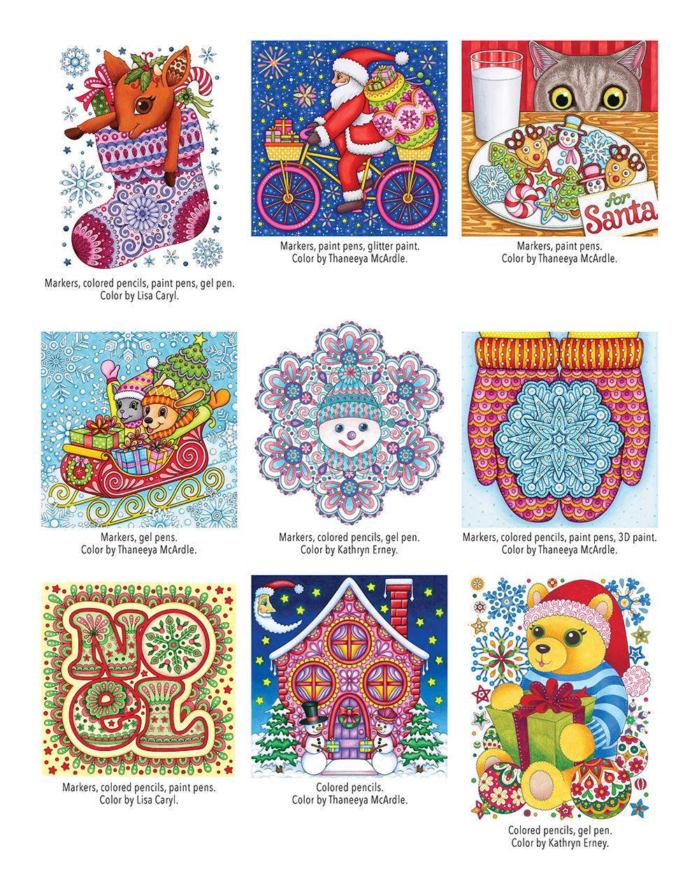 Holiday Cheer Coloring Book - Fox Chapel Publishing Co.
