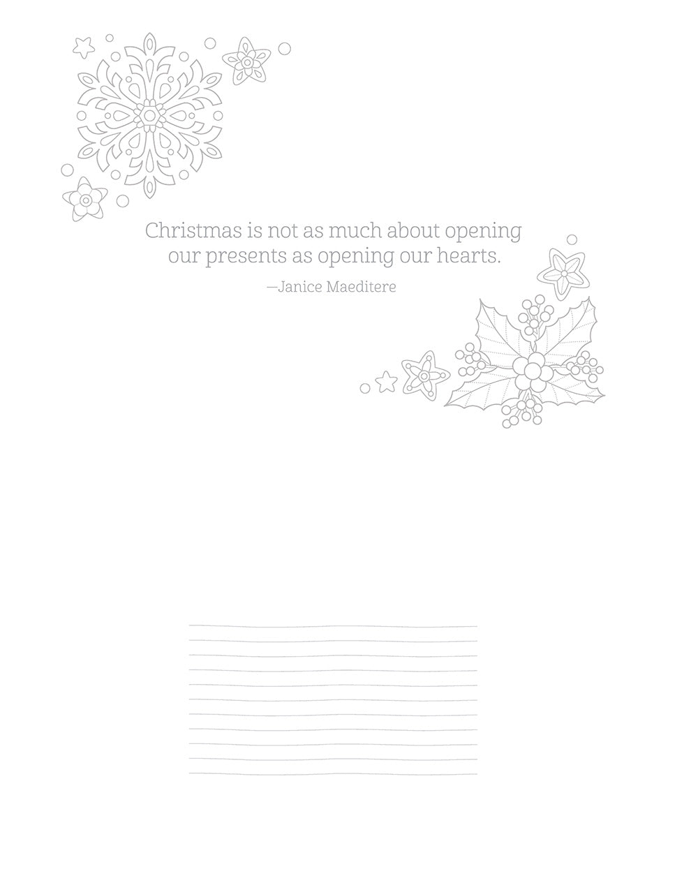 Holiday Cheer Coloring Book - Fox Chapel Publishing Co.