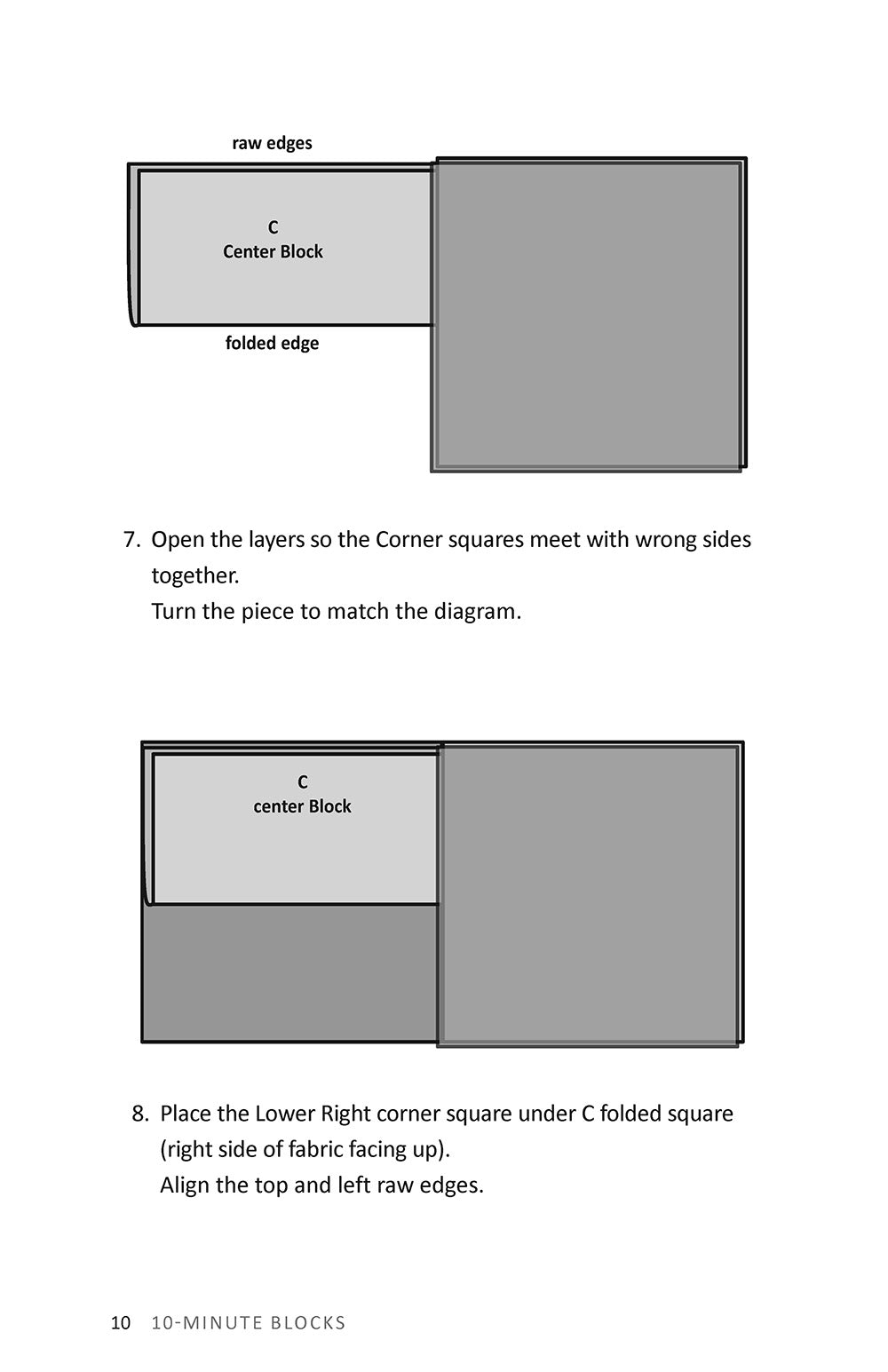 10 Minute Blocks Quilt Pattern